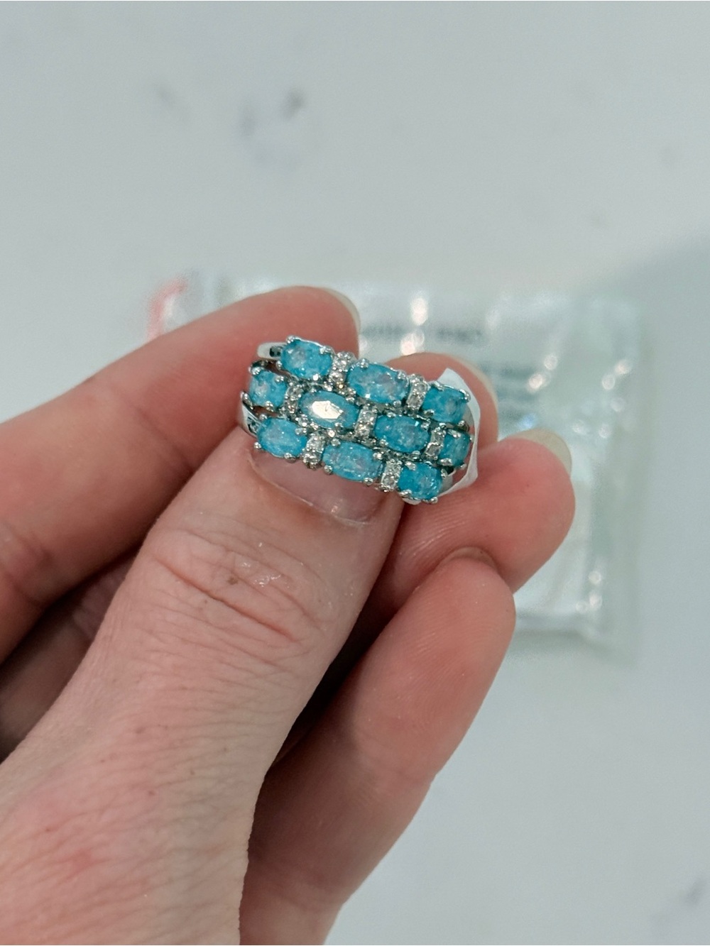 BP, Echoing Summer Kisses - aquamarine ice crystal